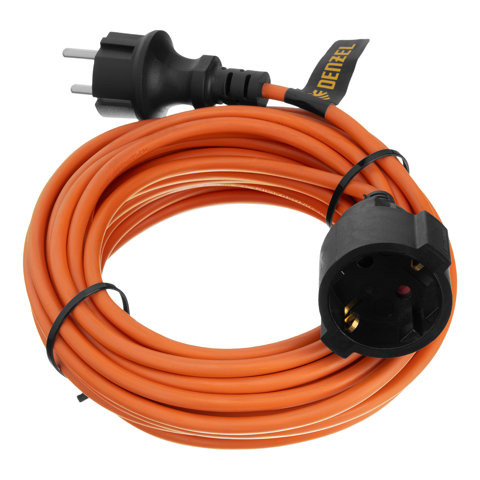 Удлинитель-шнур силовой Garden Series, ПВС, 10м, 1 розетка, 3 x 1 мм, Denzel