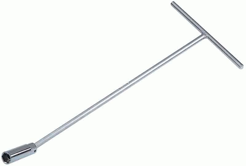 Ключ свечной с шарниром 16 мм, L = 300 мм, магнитный фиксатор KING TONY 15661612