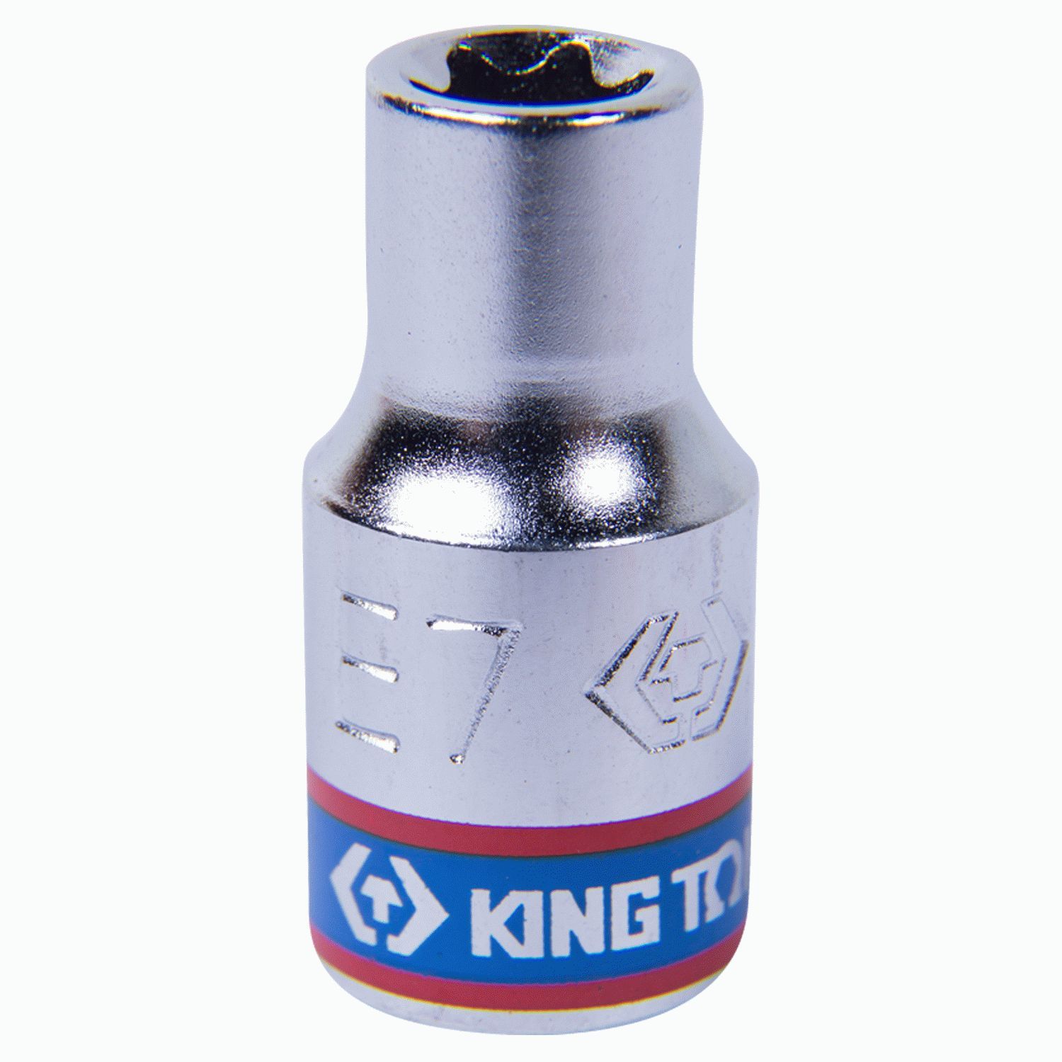 Головка торцевая TORX Е-стандарт 1/4", E7, L = 24 мм KING TONY 237507M