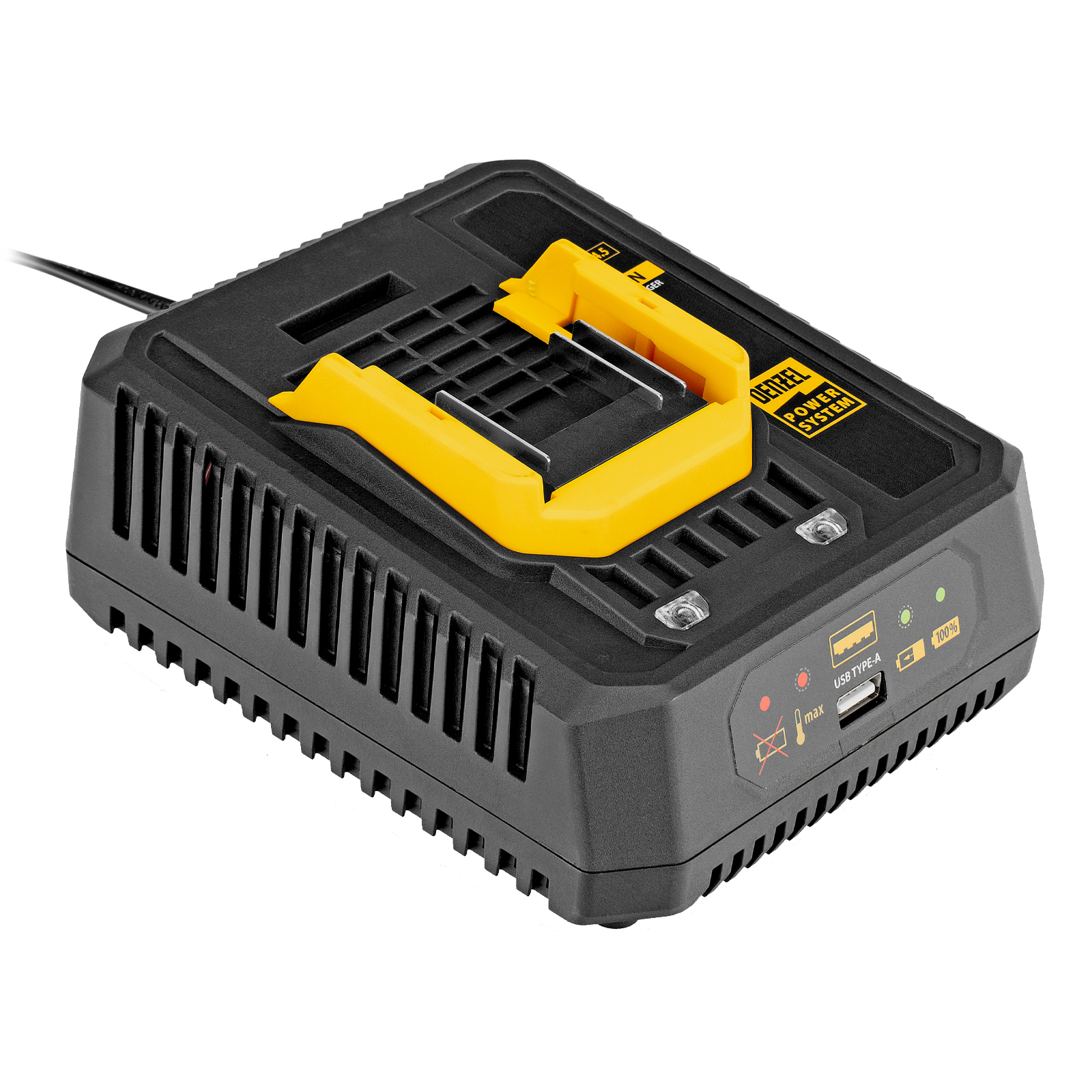 Устройство зарядное для аккумуляторов BCH-20-4.5, Li-Ion, 20 В, 4,5 А// Denzel