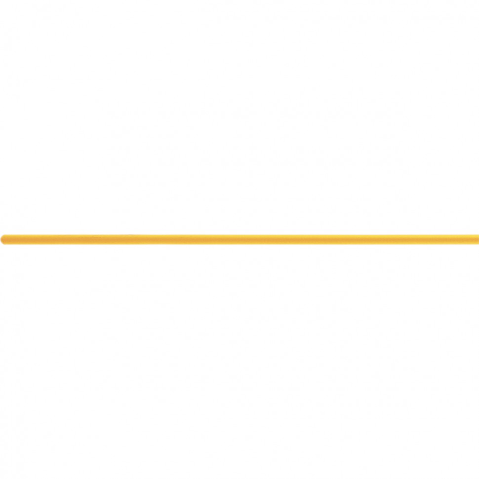 Черенок деревянный, 25 х 1300 мм, желтый лак, 1 сорт, Россия