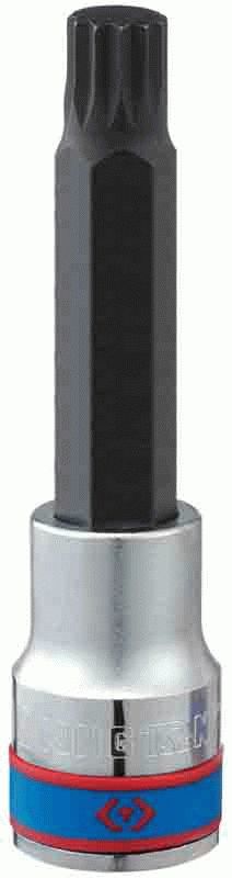Насадка (бита) торцевая 1/2", Spline, M8, L = 100 мм KING TONY 404608