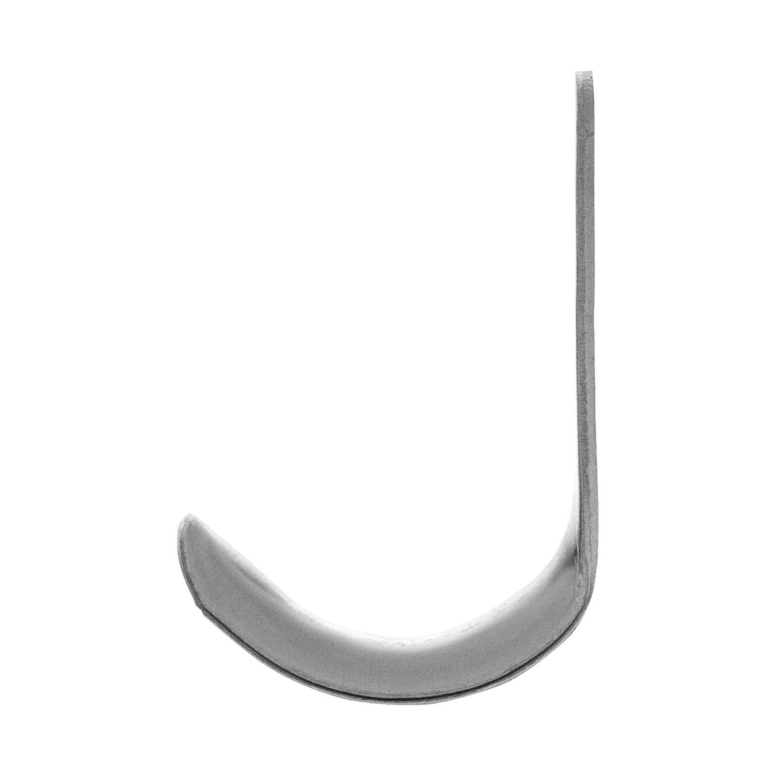 Крючок-вешалка №7, цинк, 10 шт, (Металлист)