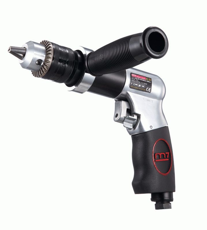Дрель пневматическая 13 мм, 800 об/мин., реверс MIGHTY SEVEN QE-343