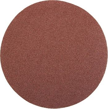 Круг шлифовальный универсальный STAYER "MASTER" из абразивной бумаги на велкро основе, без отверстий, Р100, 125мм, 5шт